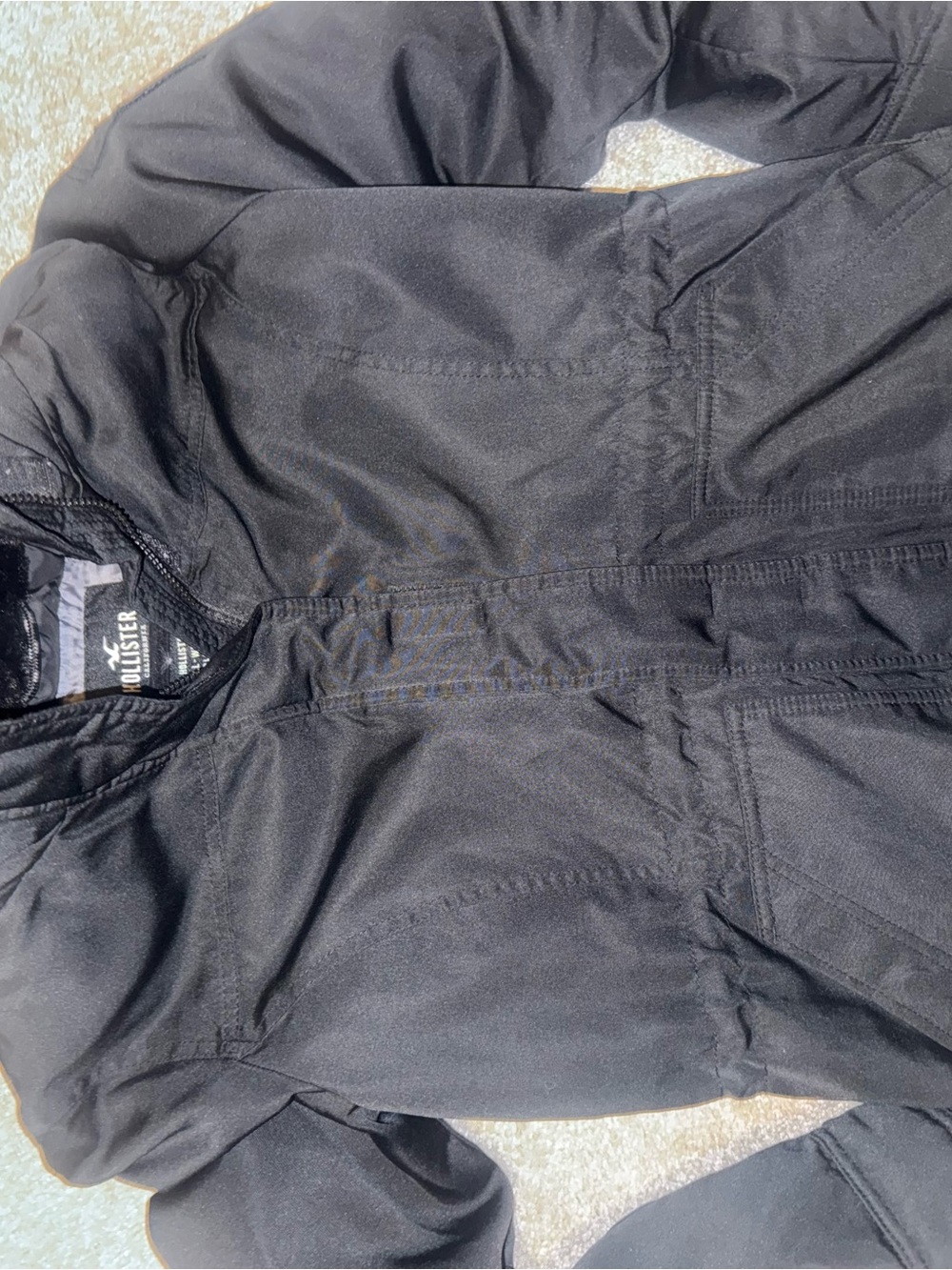 Hollister Women’s Black Lightweight Shirt Jacket